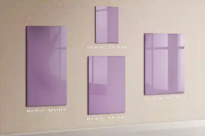 Magnetic dry erase board Lilas model
