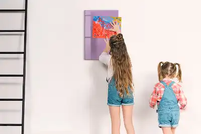 Magnetic dry erase board Lilas model