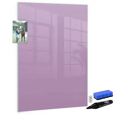 Magnetic dry erase board Lilas model