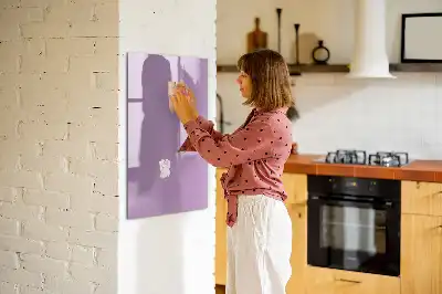 Magnetic dry erase board Lilas model