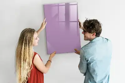 Magnetic dry erase board Lilas model