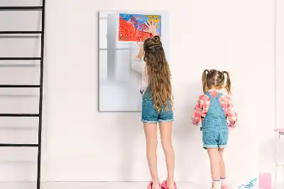 Magnetic dry erase board off-white