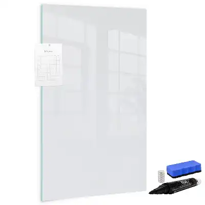 Magnetic dry erase board off-white