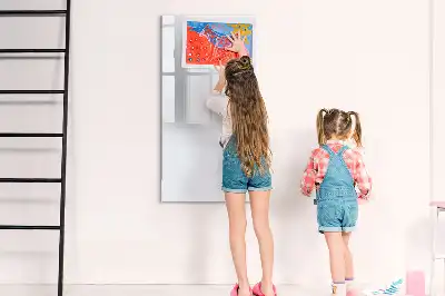 Magnetic dry erase board off-white