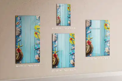 Magnetic writing board beach set