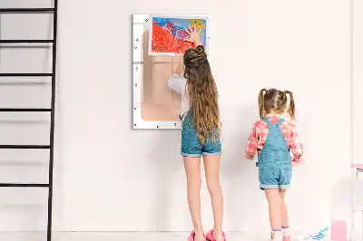 Magnetic dry erase board to-do list