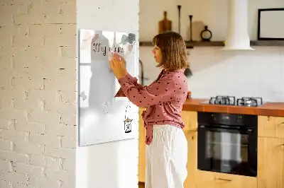 Magnetic writing board my plans design
