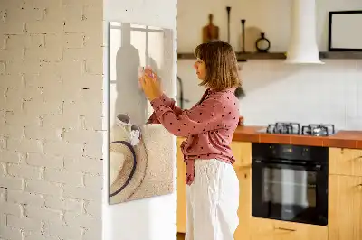 Magnetic dry erase board sandbar style