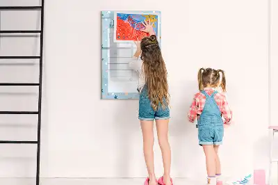 Magnetic dry erase board for to-do lists