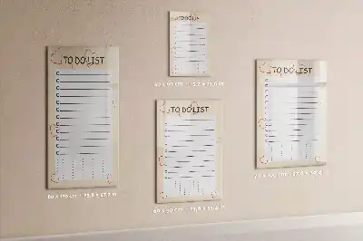 Magnetic writing board for to-do lists
