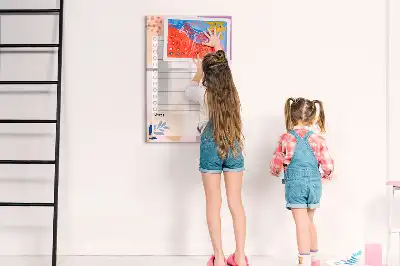 Magnetic writing board to-do list for tasks
