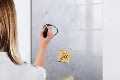 Magnetic dry erase board slice of cake design
