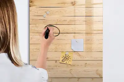 Magnetic dry erase board light board