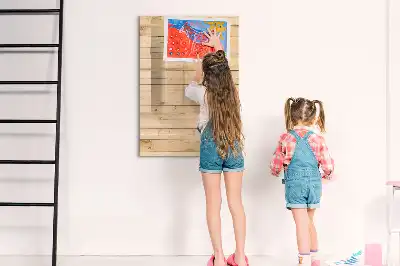 Magnetic dry erase board light board