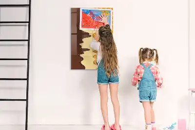 Magnetic writing board ice cream with topping theme
