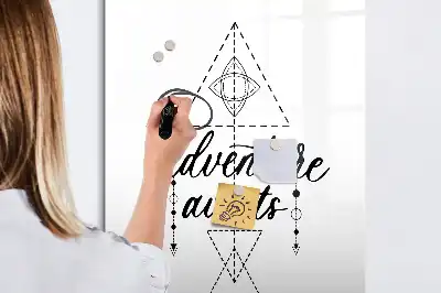 Magnetic writing board adventure design