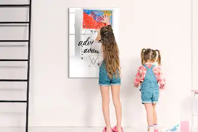 Magnetic writing board adventure design