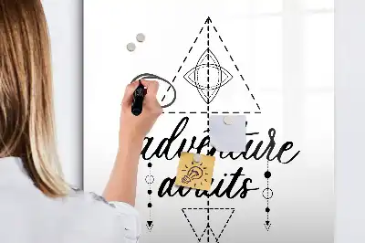 Magnetic writing board adventure design