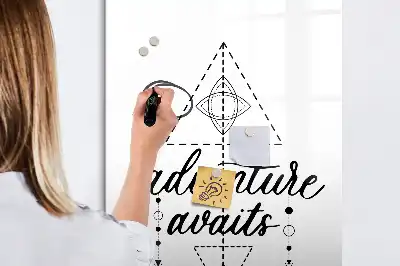Magnetic writing board adventure design