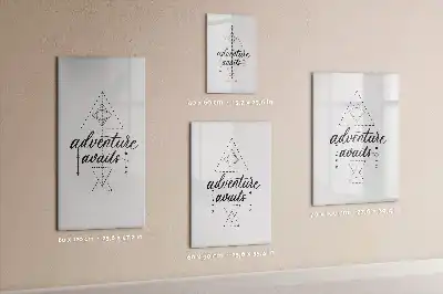 Magnetic writing board adventure design