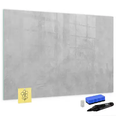 Magnetic marker board stone wall design
