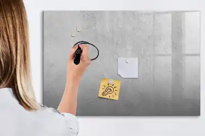 Magnetic marker board stone wall design