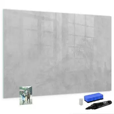 Magnetic marker board stone wall design