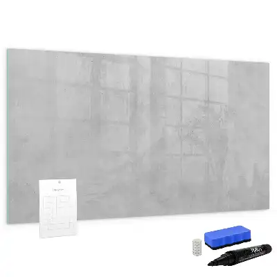Magnetic marker board stone wall design