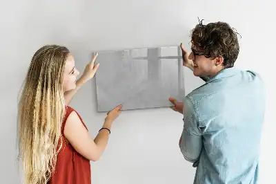 Magnetic marker board stone wall design