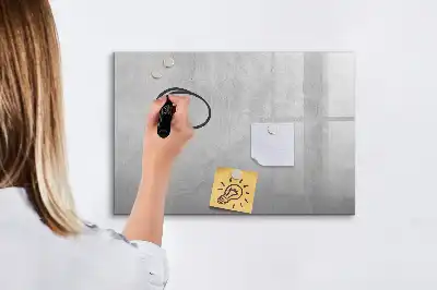 Magnetic marker board stone wall design