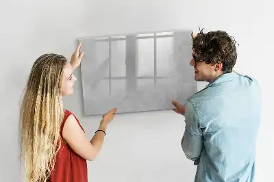 Magnetic marker board stone wall design