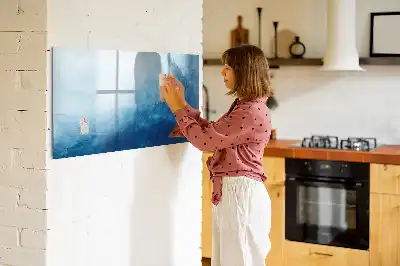 Magnetic marker board water abstraction design