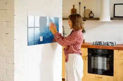 Magnetic marker board water abstraction design