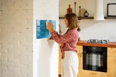 Magnetic marker board sea water color