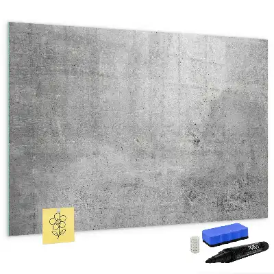 Magnetic whiteboard raw wall mountable
