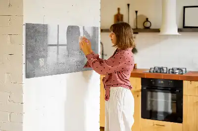 Magnetic whiteboard raw wall mountable