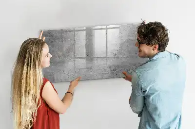 Magnetic whiteboard raw wall mountable