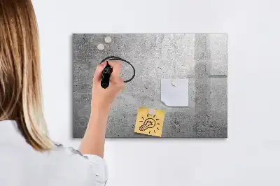 Magnetic whiteboard raw wall mountable