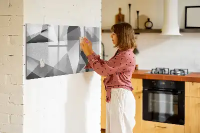 Magnetic marker board 3D abstraction design