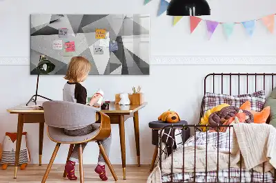Magnetic marker board 3D abstraction design