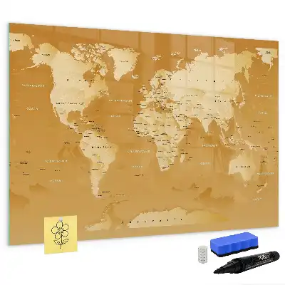 World map magnetic marker board world map magnetic whiteboard