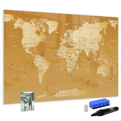 World map magnetic marker board world map magnetic whiteboard