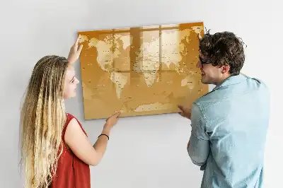 World map magnetic marker board world map magnetic whiteboard