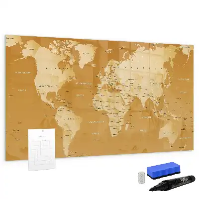 World map magnetic marker board world map magnetic whiteboard