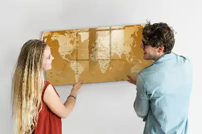 World map magnetic marker board world map magnetic whiteboard