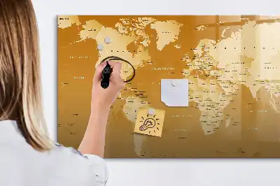 World map magnetic marker board world map magnetic whiteboard