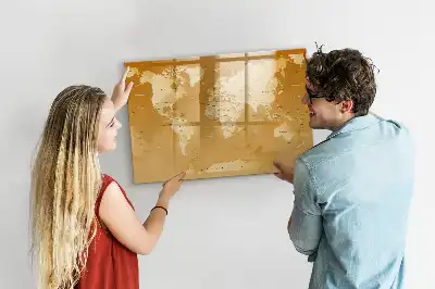 World map magnetic marker board world map magnetic whiteboard