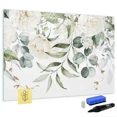 Magnetic marker board nature design