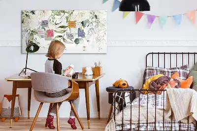 Magnetic marker board nature design