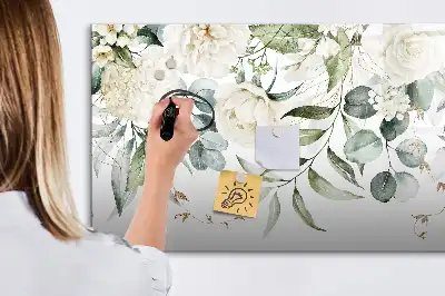 Magnetic marker board nature design
